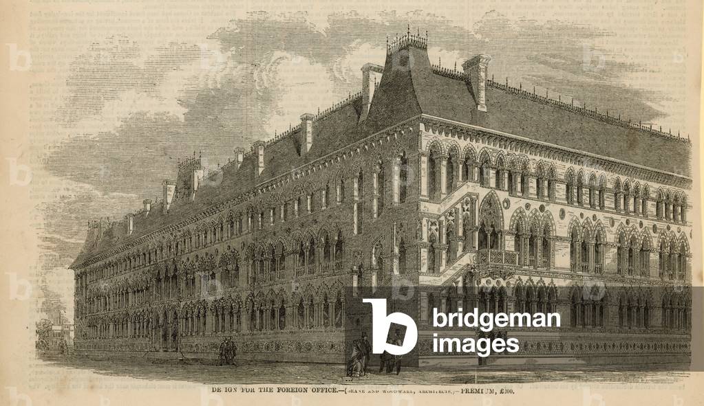 Design for the Foreign Office (engraving)