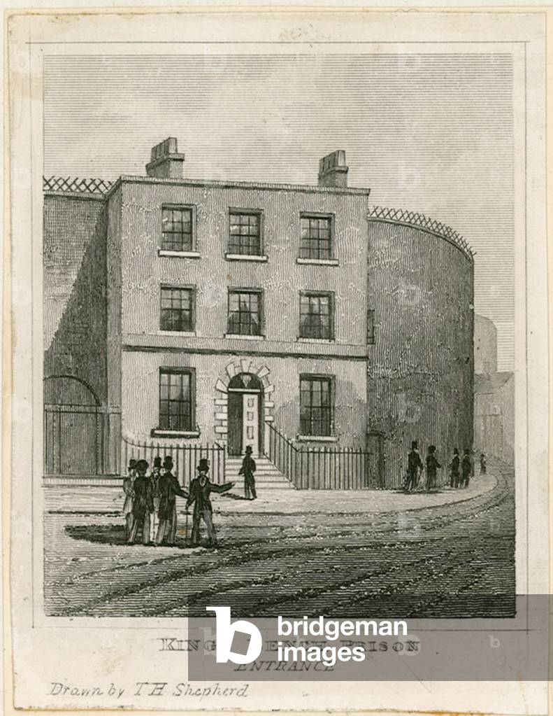 King's Bench Prison, London (engraving)