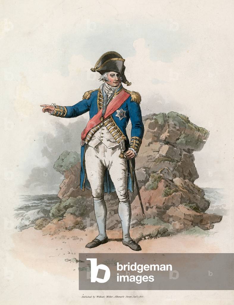 Admiral (coloured engraving)
