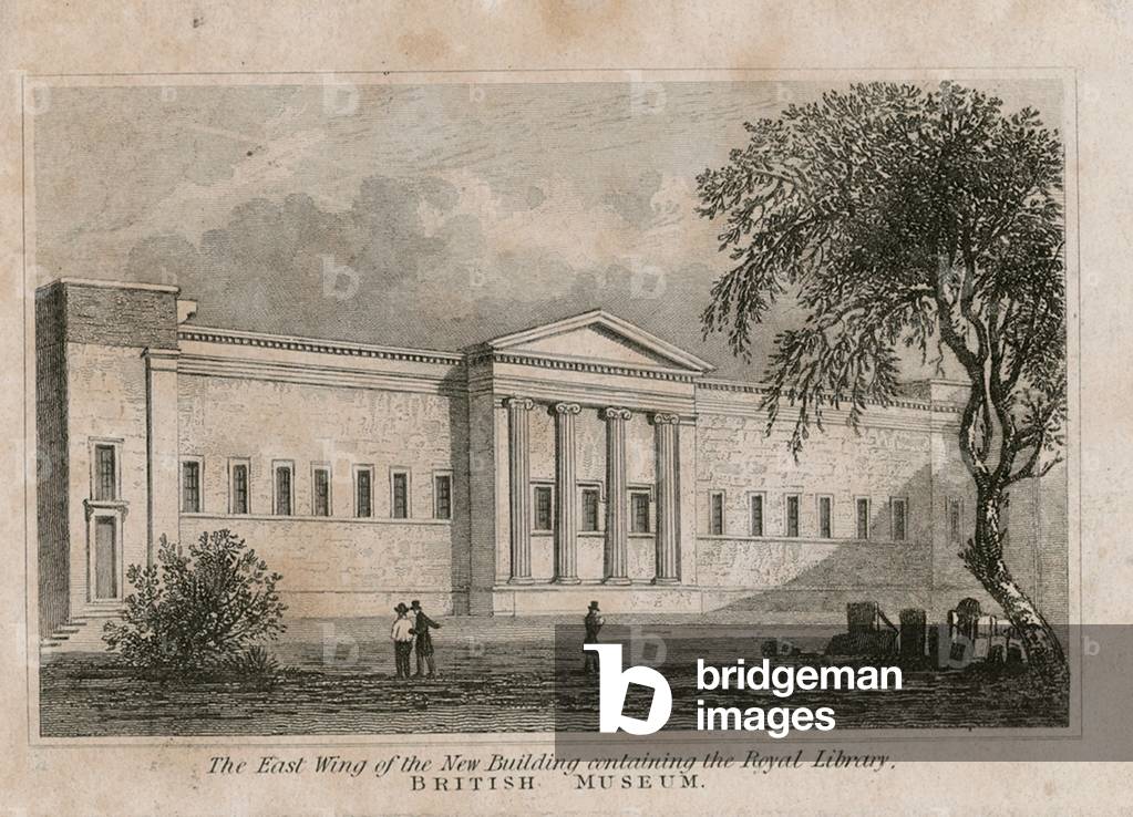 British Museum, New Building (engraving)