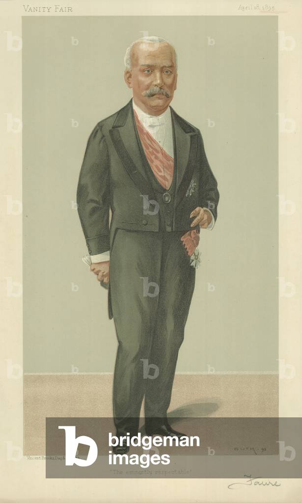 M Francois Felix Faure, President of the French Republic (colour litho)
