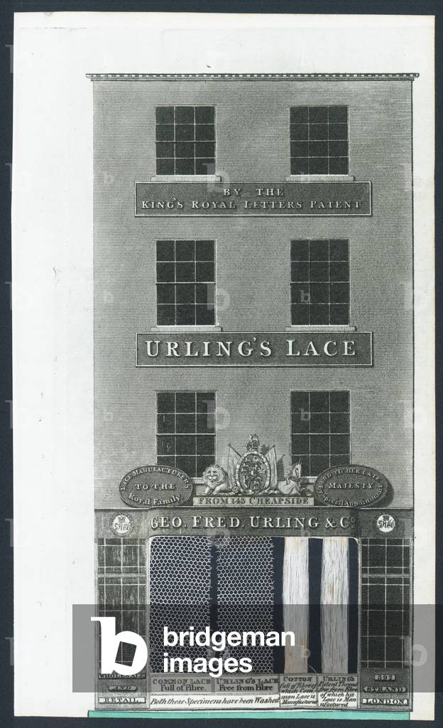 Urling's Retail Lace House, London (engraving)