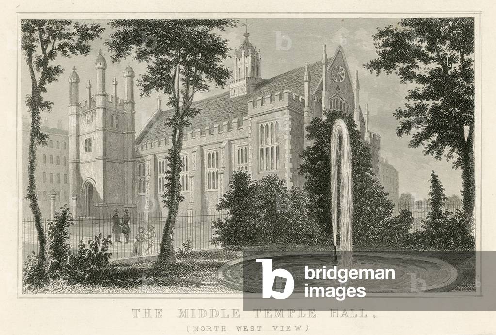 Middle Temple Hall (engraving)