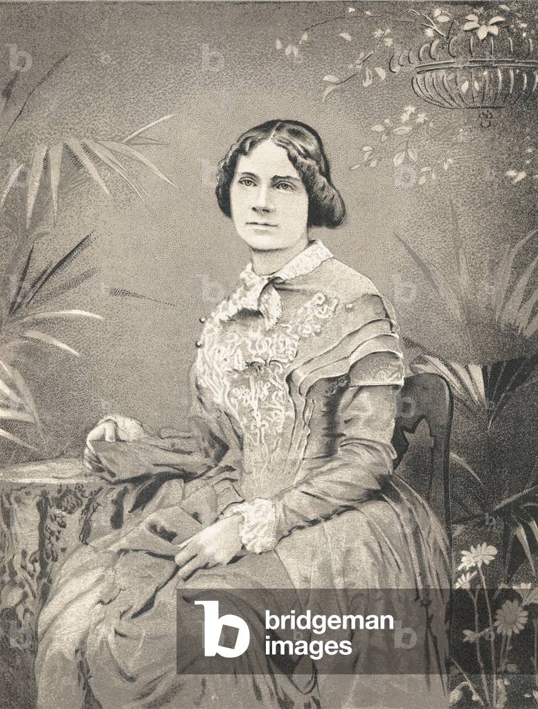The late Jenny Lind (engraving)