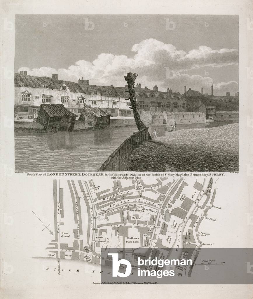 London Street, Dockhead (engraving)