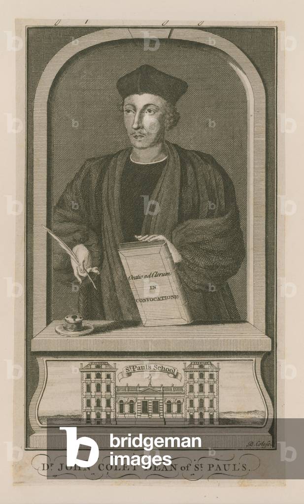 Portrait of John Colet (engraving)