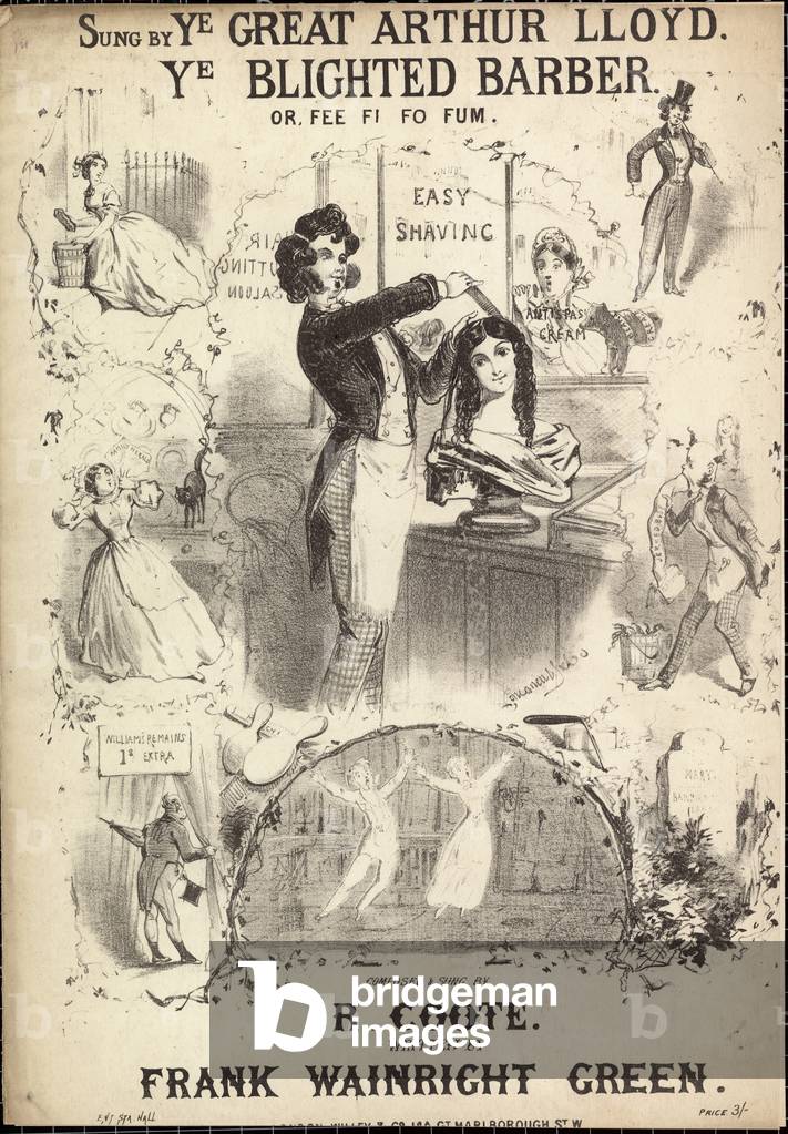 Ye Blighted Barber (engraving)
