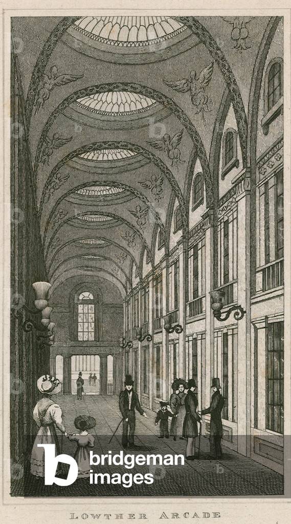 Lowther Arcade, Strand, London (engraving)