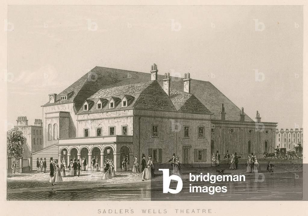 Sadler's Wells Theatre, London (engraving)