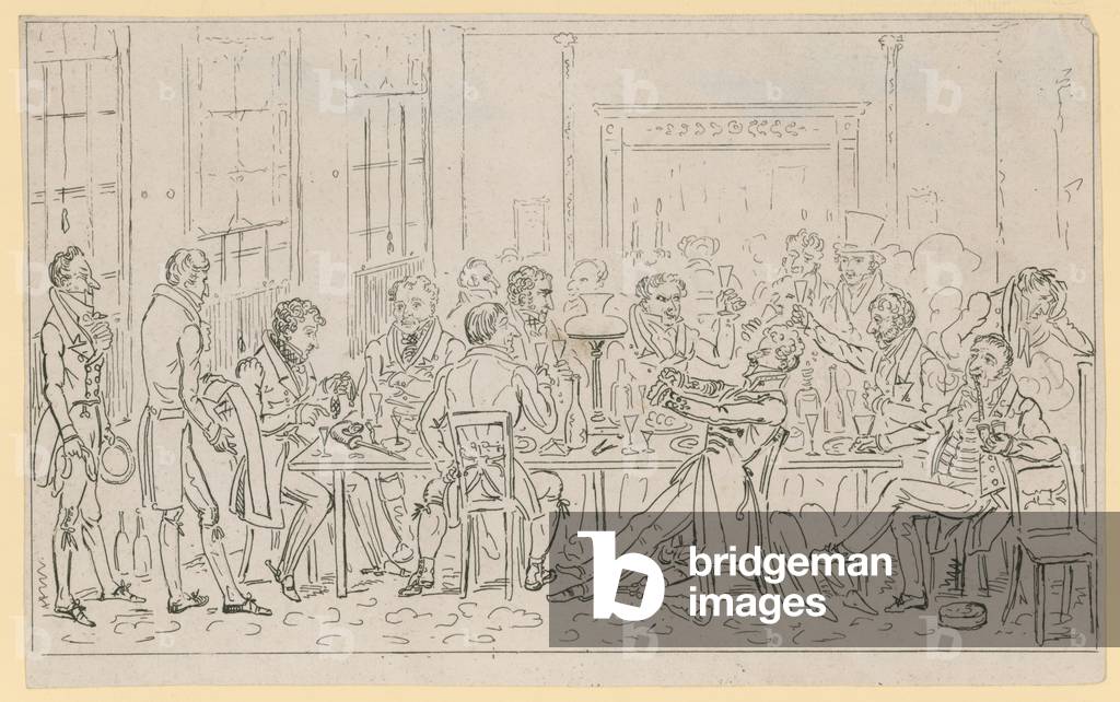 Scene of London life (engraving)