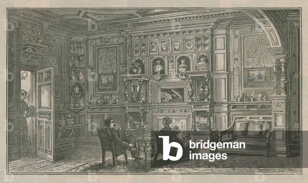 Messrs Howard and Sons Furniture (engraving)