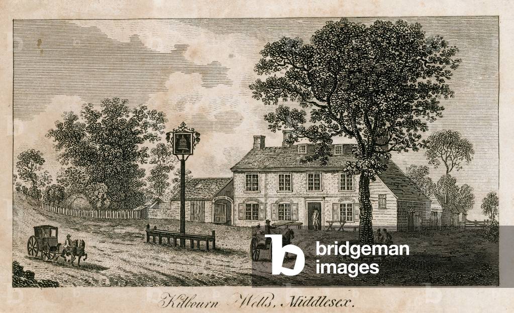 Kilbourn Wells, Middlesex (engraving)