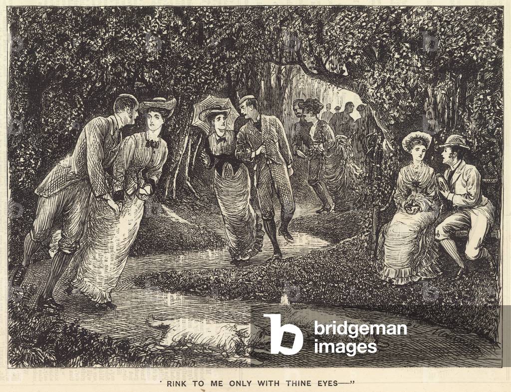Rink to me only with thine eyes (engraving)