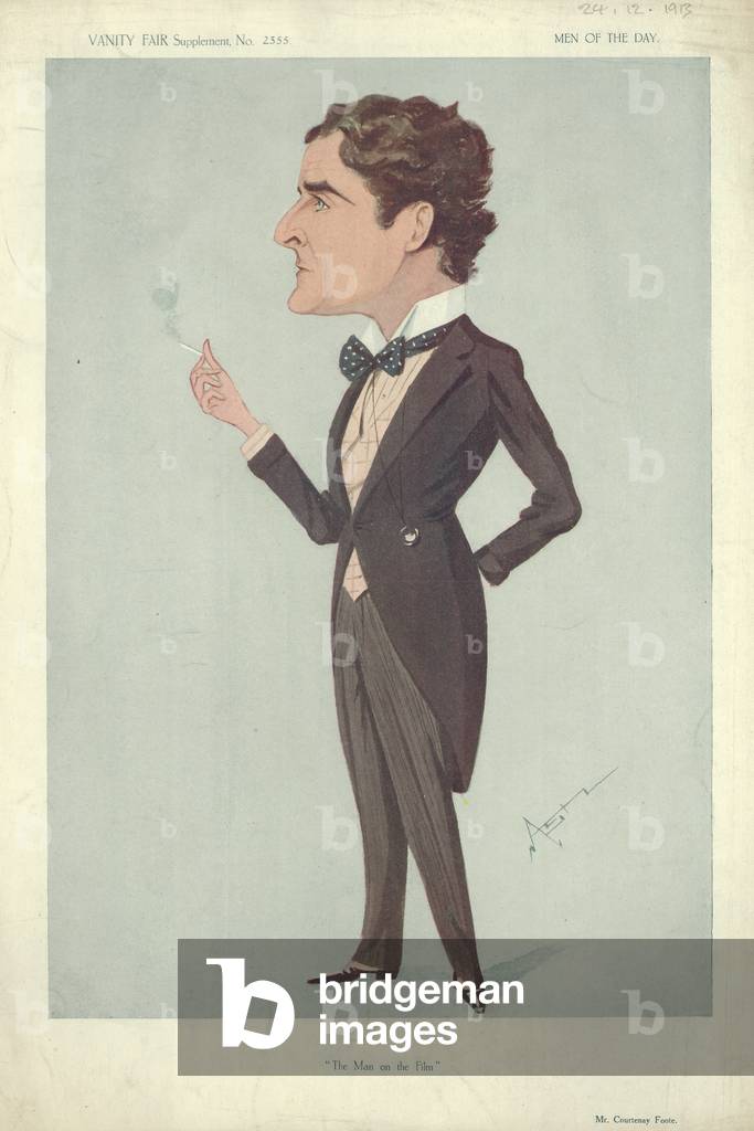 Mr Courtenay Foote (colour litho)