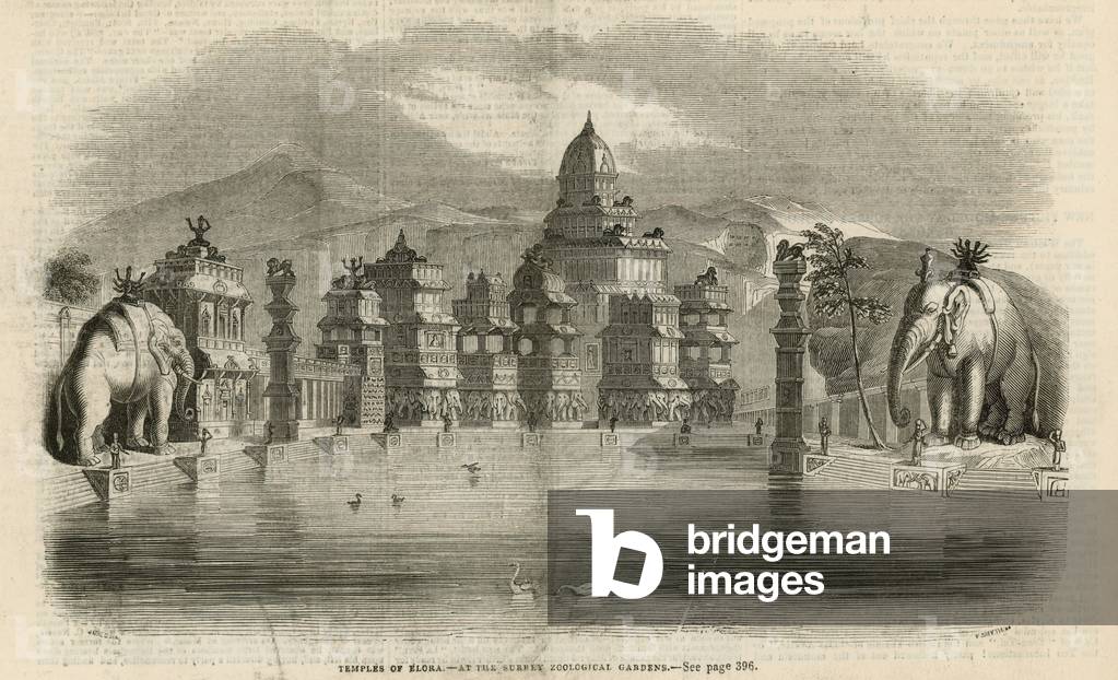 Temples of Elora (engraving)
