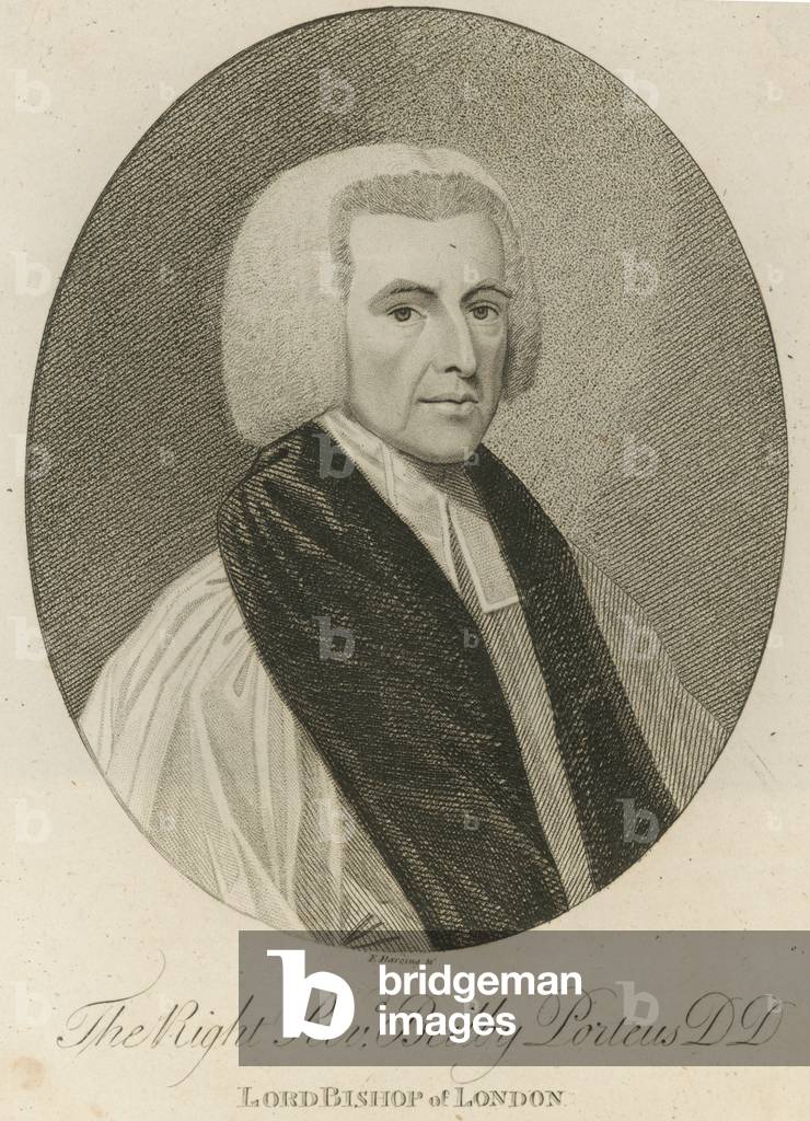 Portrait of Beilby Porteus (engraving)