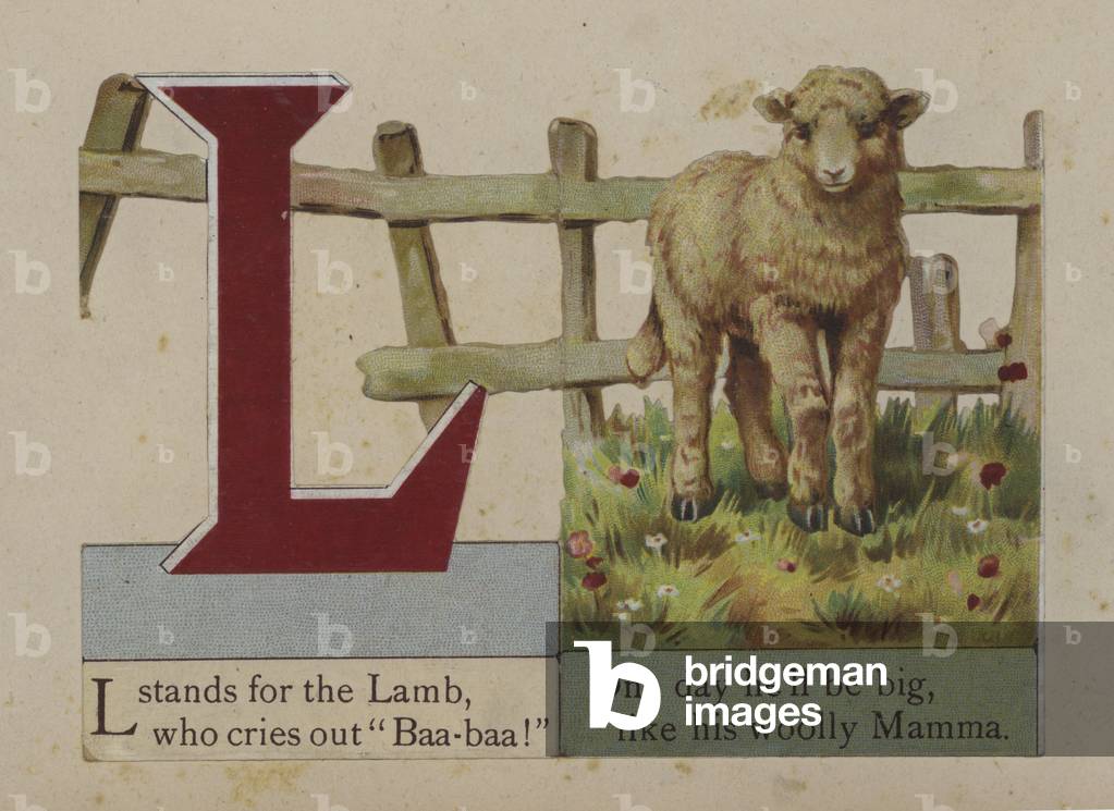 Letter L (colour litho)