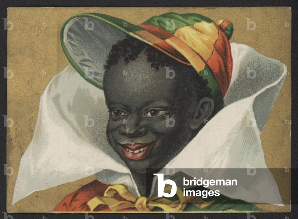 Portrait of a black jockey (chromolitho)