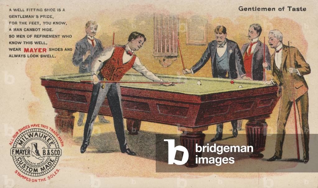 Gentlemen of taste (colour litho)