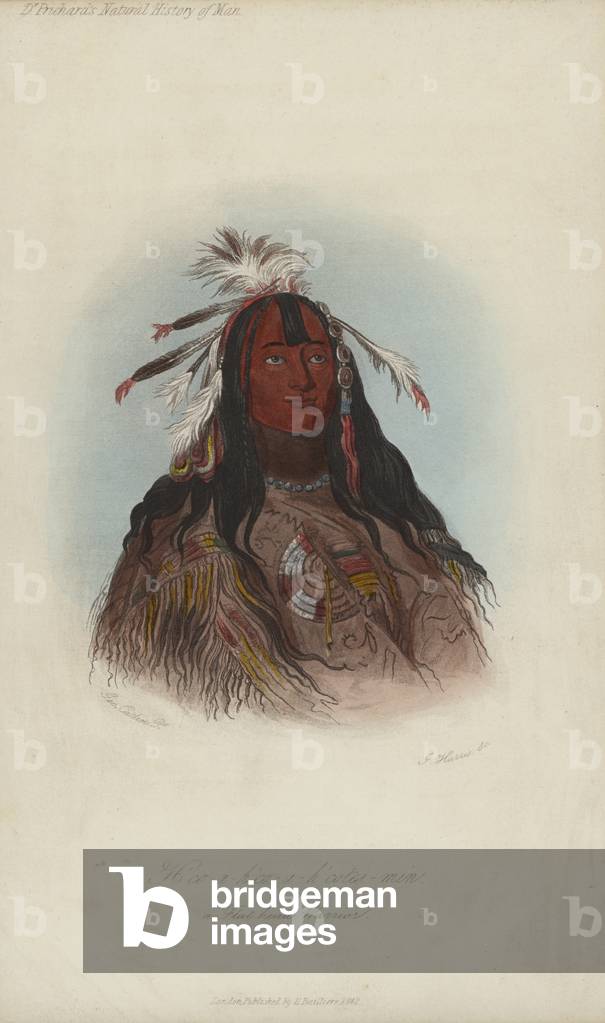 Hco-a-hco-a-hcotes-min, A Flat Head Warrior (aquatint)