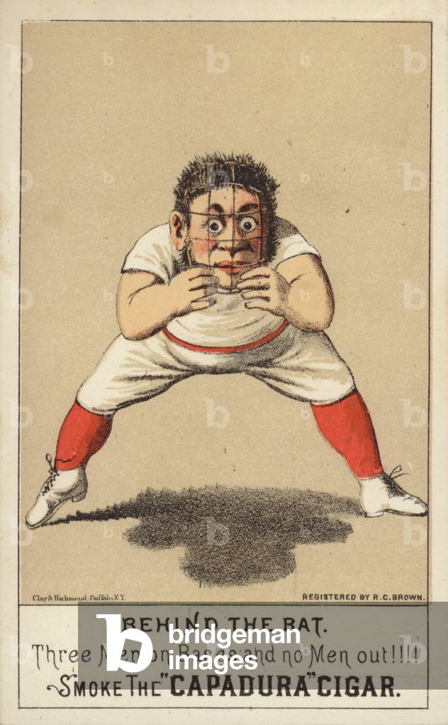Baseball Fielder (chromolitho)