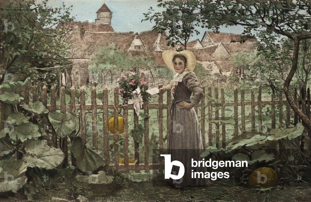 From her Lover (colour photogravure)