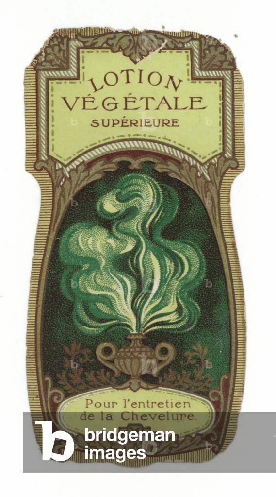 Lotion Vegetale Superieure Label (chromolitho)