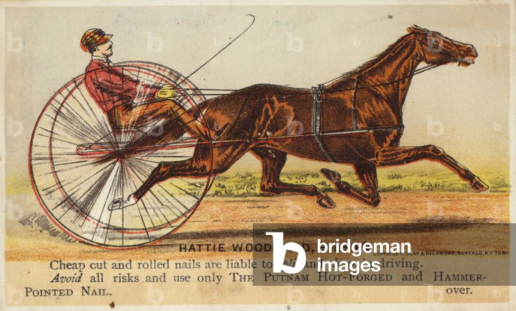 Gentleman Horse-Driving very fast. (chromolitho)