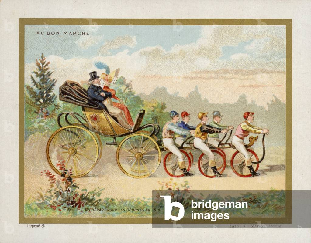 Eccentric Vintage Carriage (chromolitho)