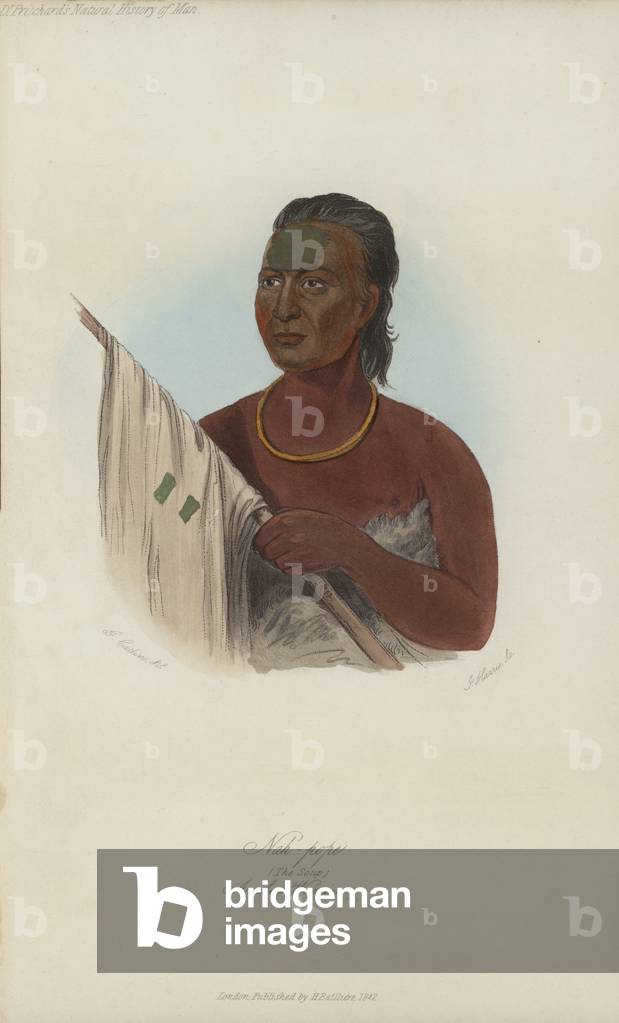 Nah-pope, The Soup, A Sac Warrior (aquatint)