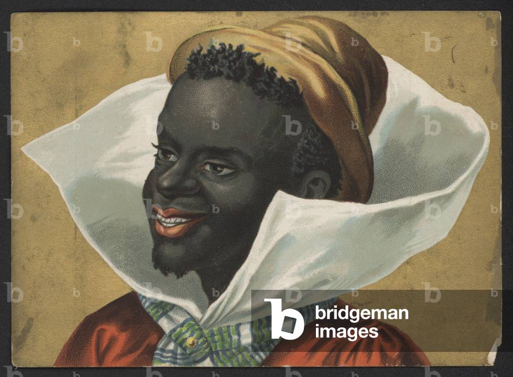 Portrait of a black man (chromolitho)