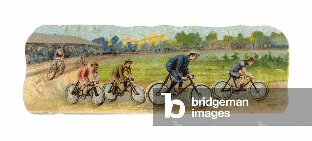 Cycle race (chromolitho)