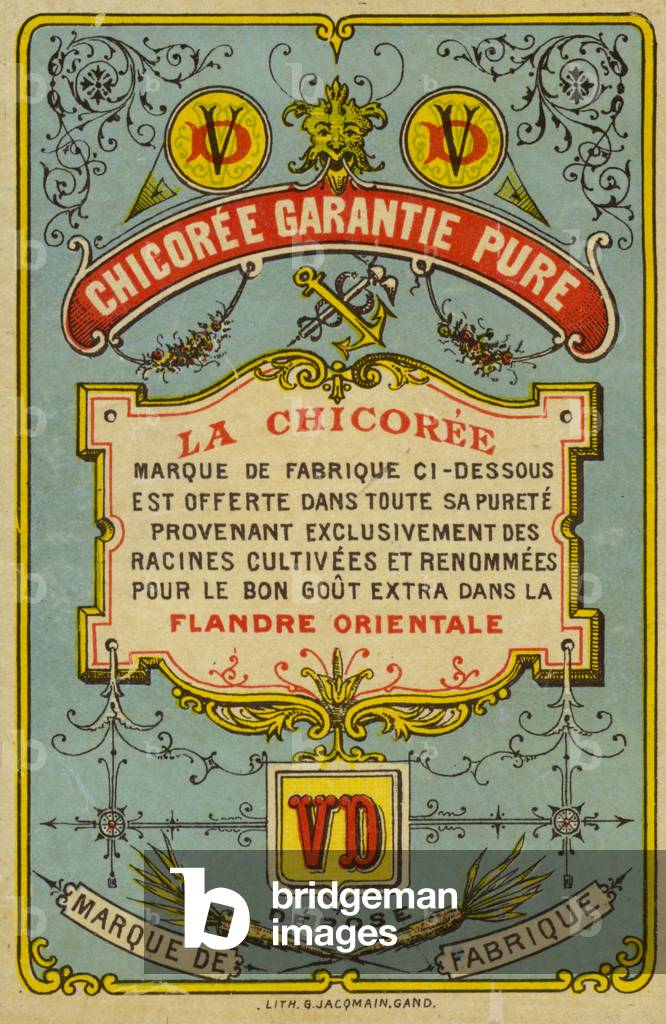 Chicoree garantie pure (chromolitho)