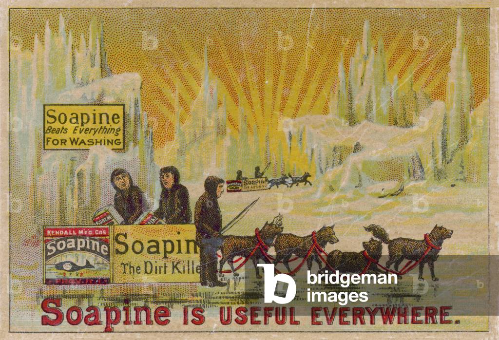 Soapine, the dirt killer, at the North Pole (chromolitho)