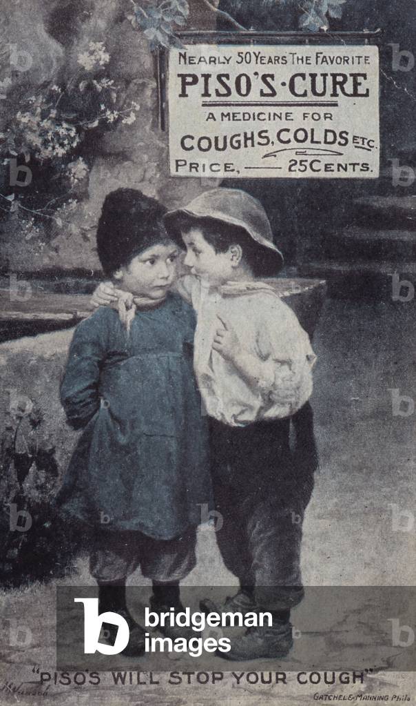 Young Boy Giving Advice (chromolitho)