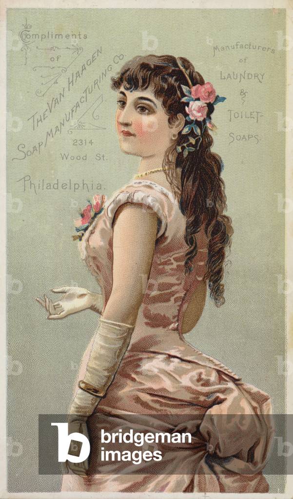 Beautiful Woman (chromolitho)