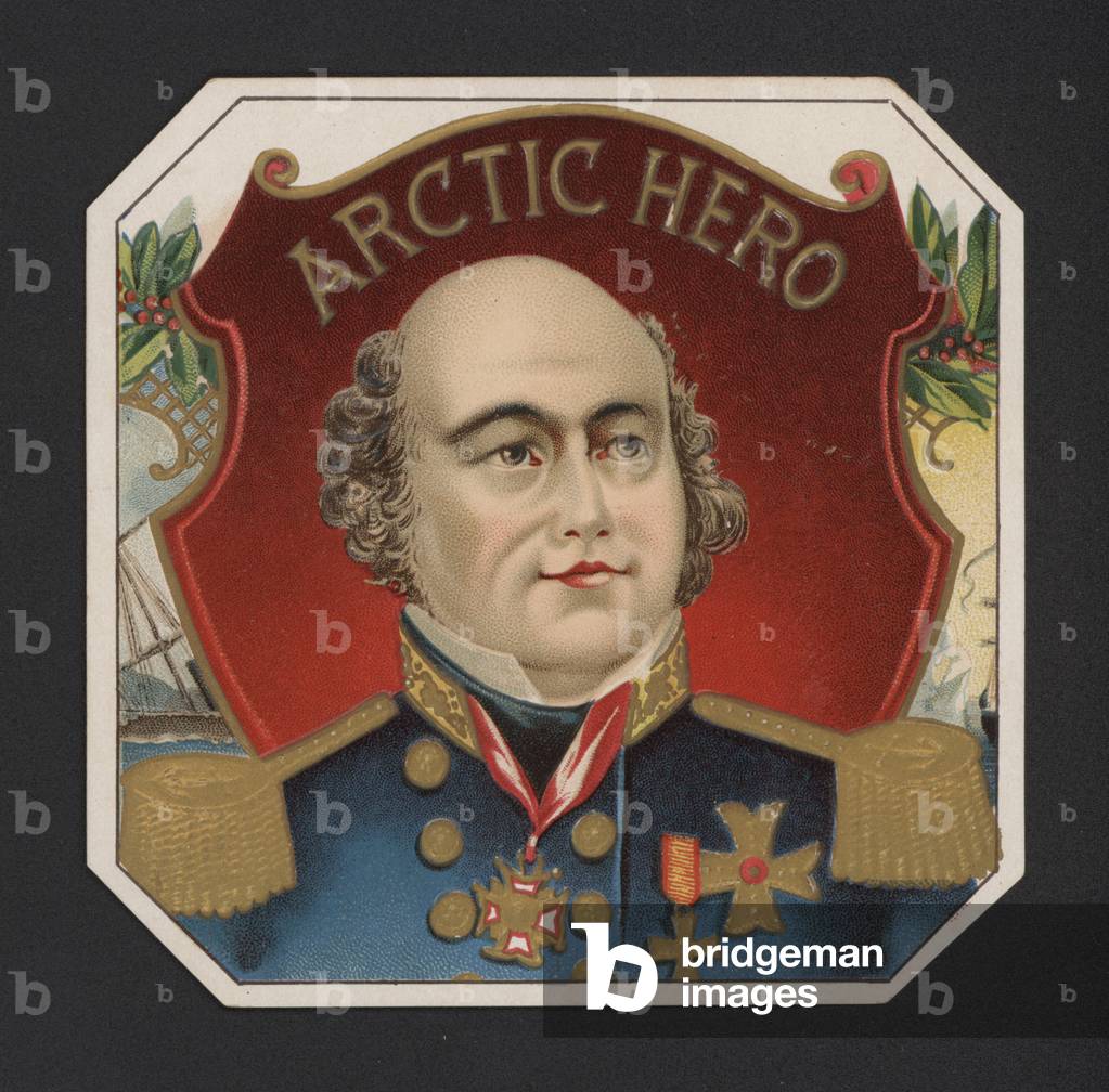 John Franklin, British naval officer and Arctic explorer (chromolitho)