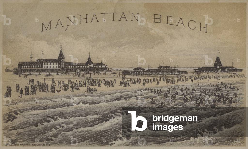 Manhattan Beach (chromolitho)