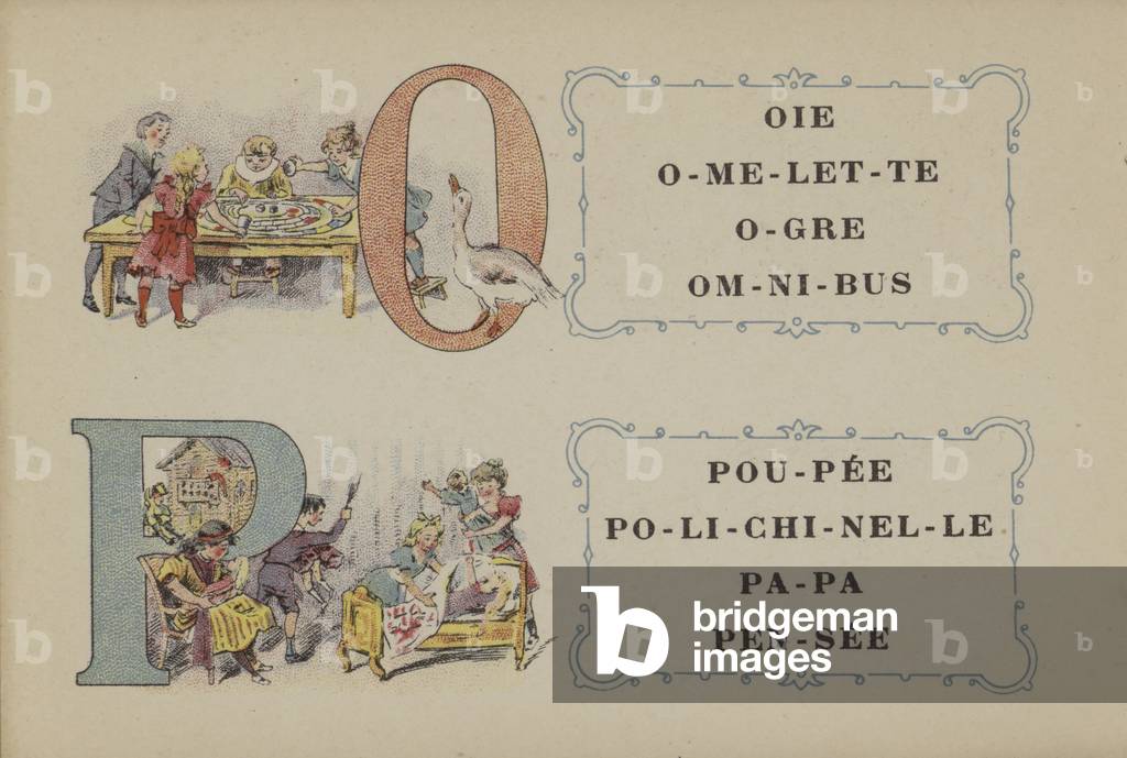 Alphabet De La Phosphatine Falieres (colour litho)