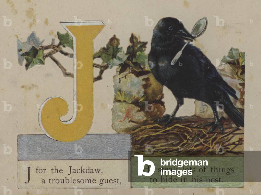 Letter J (colour litho)