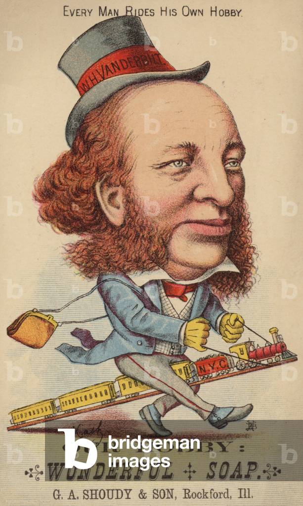 Every Man Rides His Own Hobby (chromolitho)