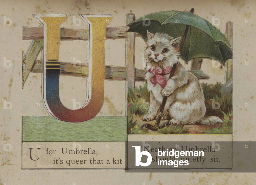 Letter U (colour litho)