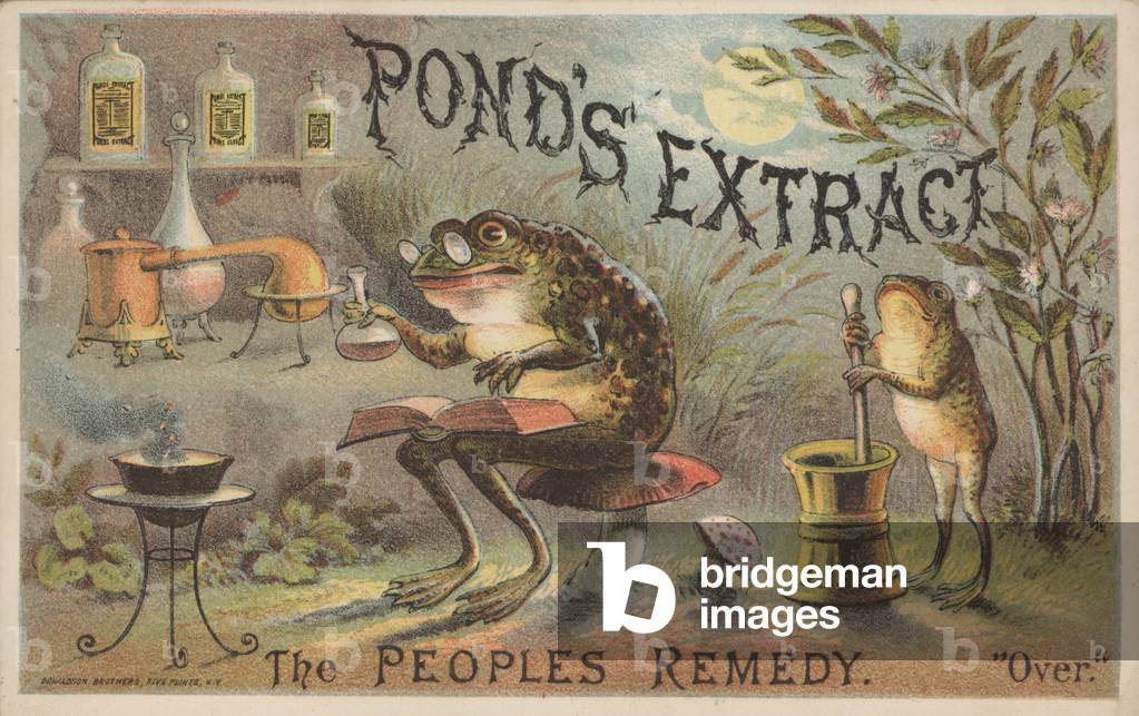 Advertisement for Pond's Extract (colour litho)