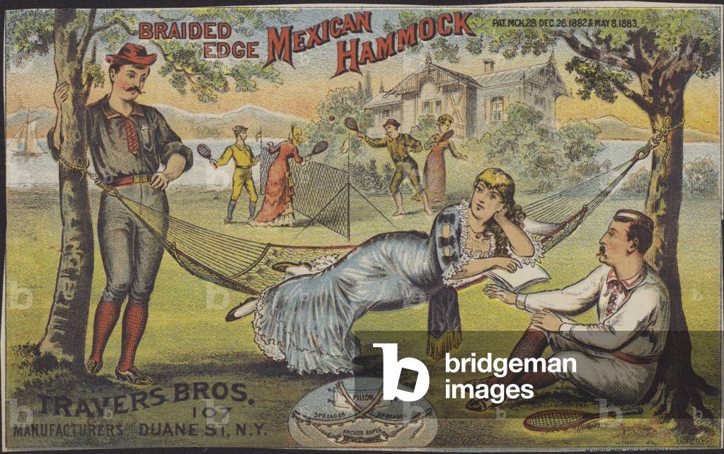 Mexican Hammock (chromolitho)