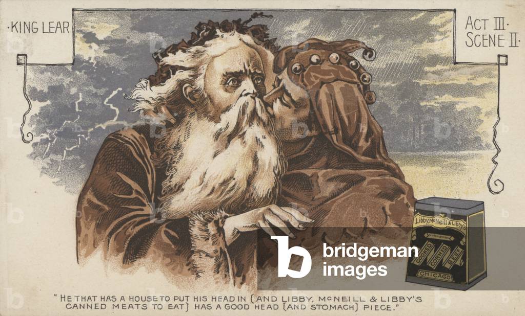 King Lear, Act III, Scene ii (chromolitho)