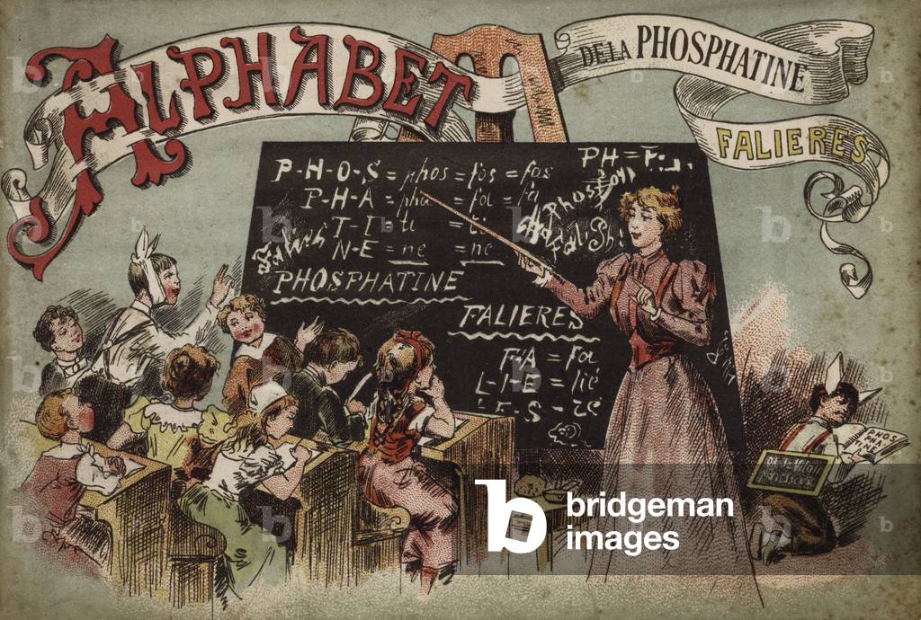Alphabet De La Phosphatine Falieres (colour litho)