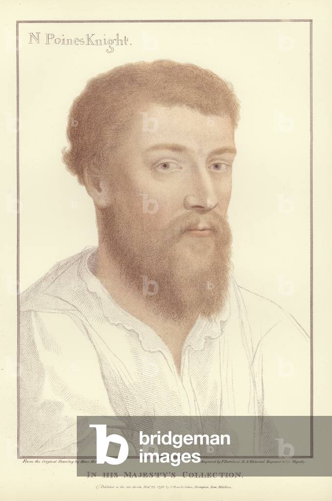 Sir Nicholas Poins (aquatint)