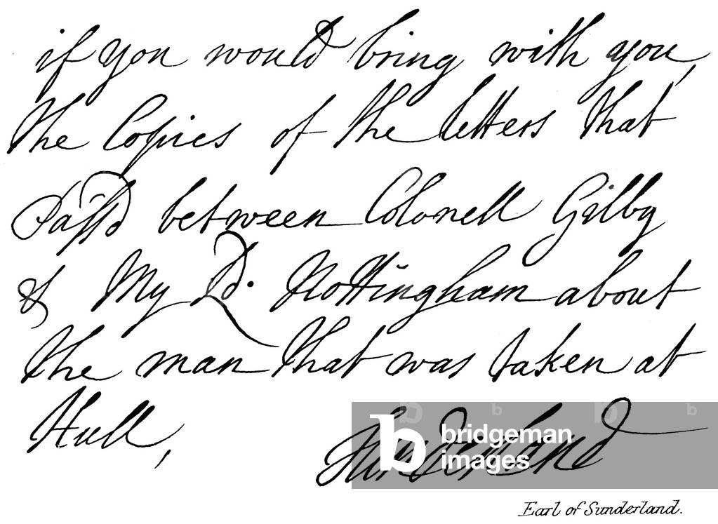 Earl of Sunderland (engraving)