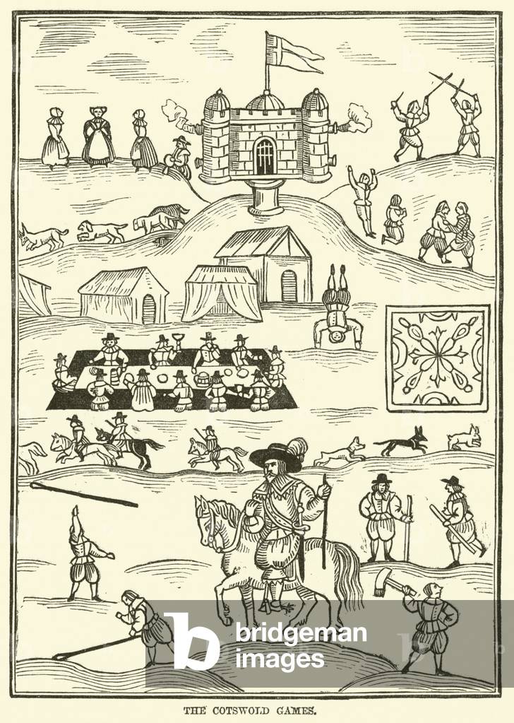 The Cotswold Games (engraving)