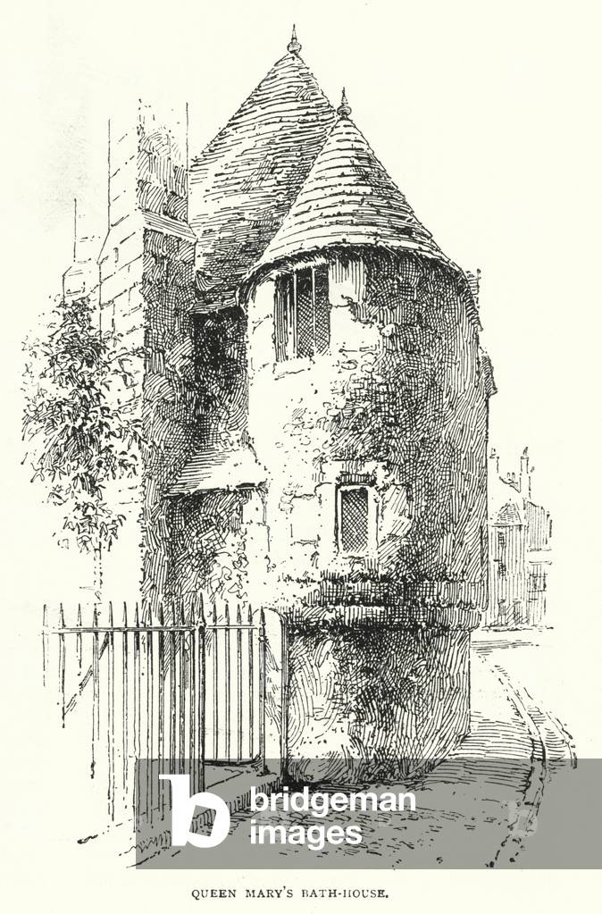 Queen Mary's Bath-House (engraving)